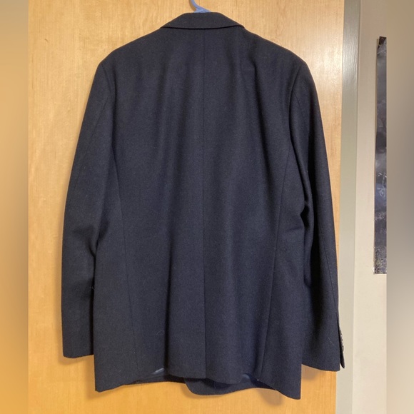 NWOT Men’s Navy Wool Blazer 42 Martin + Osa - Picture 2 of 5